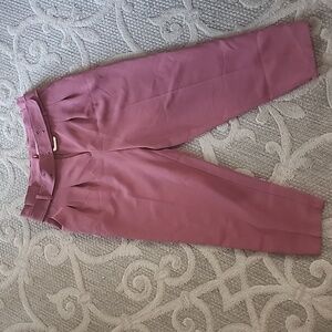 Topshop ankle high rise paperbag slacks size 10